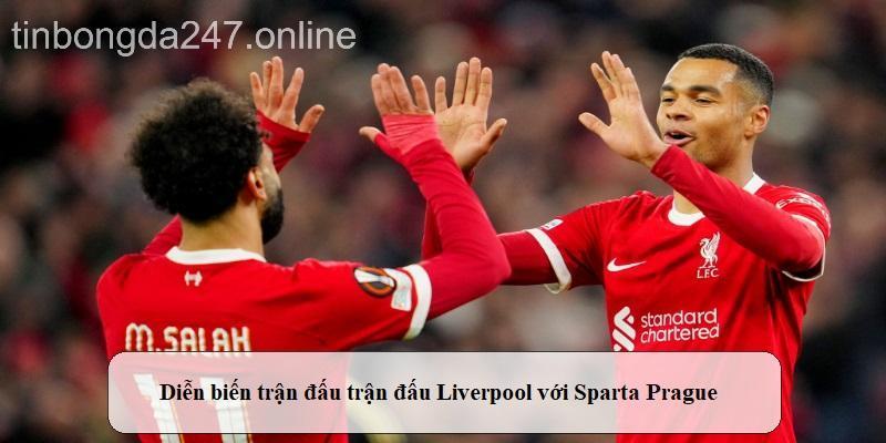 Phân tích trận đấu Liverpool với Sparta - Diễn biến trận đấu trận đấu Liverpool với Sparta Prague